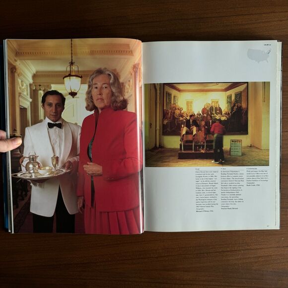 Vintage Americana Coffee Table Book - Hardcover - A Day in the Life of America - Picture 8 of 11